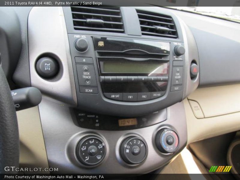 Controls of 2011 RAV4 I4 4WD