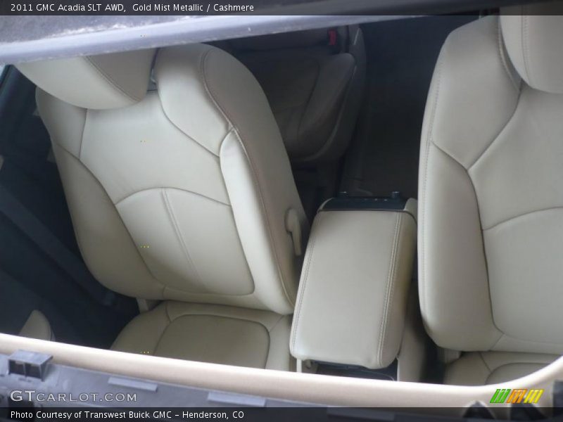 Gold Mist Metallic / Cashmere 2011 GMC Acadia SLT AWD
