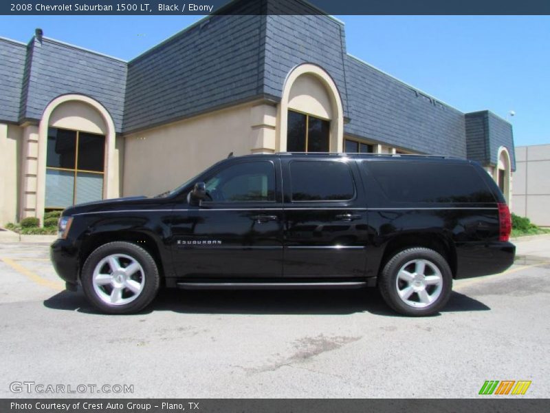 Black / Ebony 2008 Chevrolet Suburban 1500 LT
