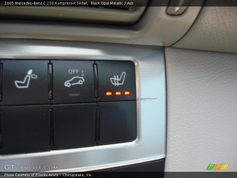 Black Opal Metallic / Ash 2005 Mercedes-Benz C 230 Kompressor Sedan
