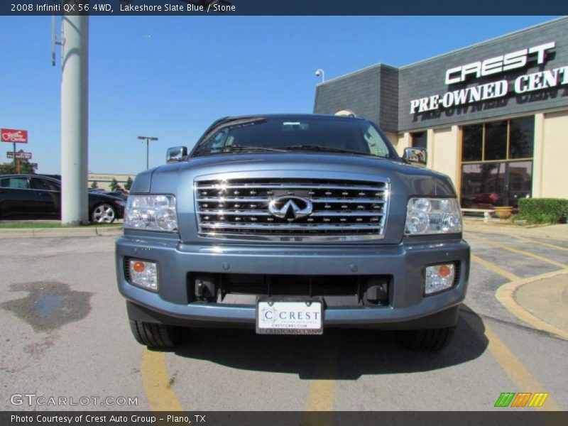 Lakeshore Slate Blue / Stone 2008 Infiniti QX 56 4WD