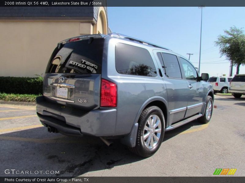 Lakeshore Slate Blue / Stone 2008 Infiniti QX 56 4WD