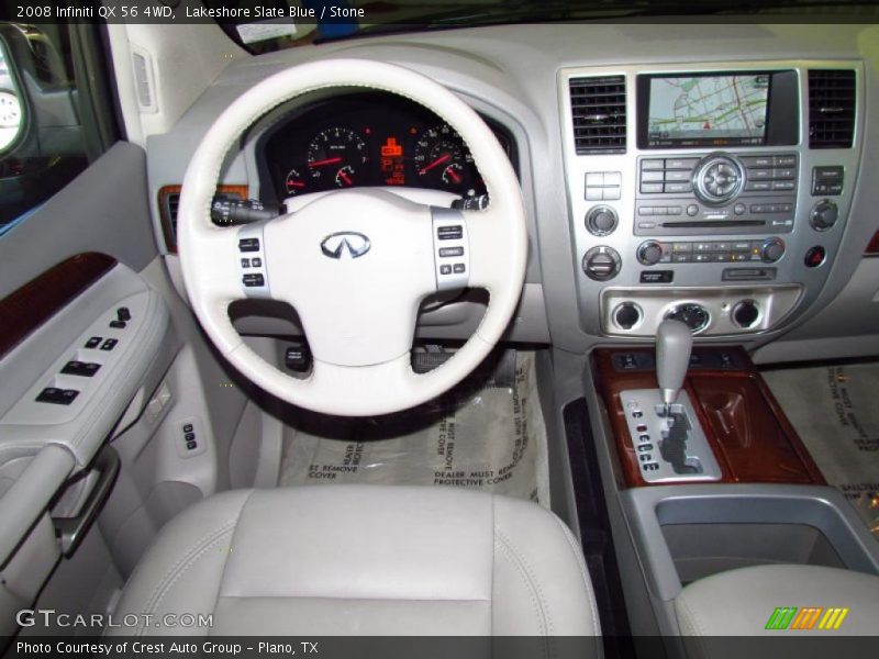 Lakeshore Slate Blue / Stone 2008 Infiniti QX 56 4WD