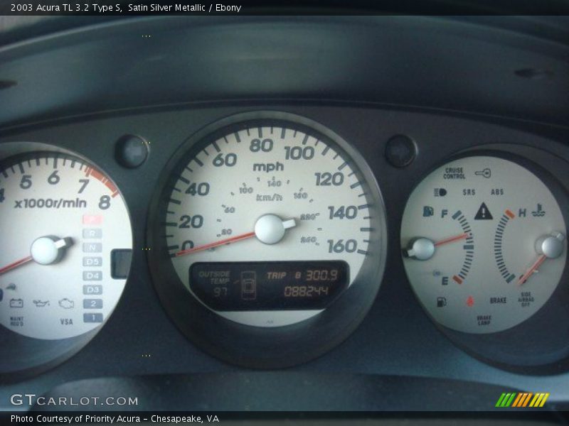  2003 TL 3.2 Type S 3.2 Type S Gauges