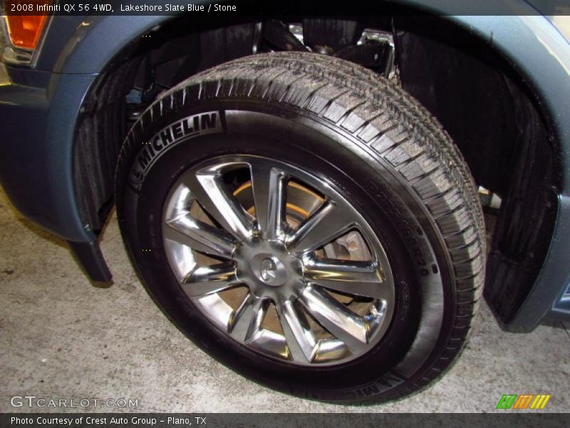 Lakeshore Slate Blue / Stone 2008 Infiniti QX 56 4WD