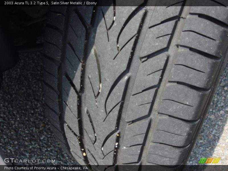 Satin Silver Metallic / Ebony 2003 Acura TL 3.2 Type S