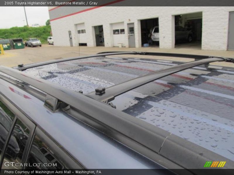 Bluestone Metallic / Gray 2005 Toyota Highlander V6