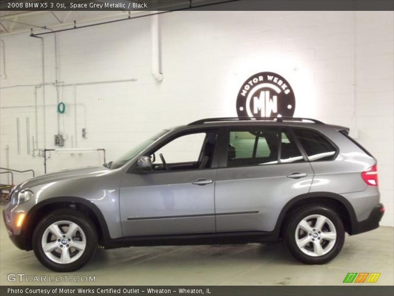 Space Grey Metallic / Black 2008 BMW X5 3.0si