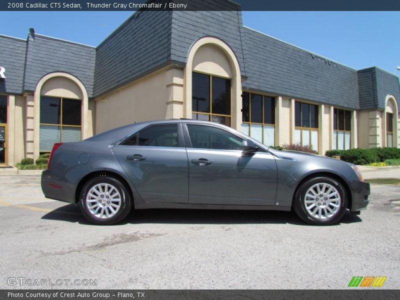  2008 CTS Sedan Thunder Gray Chromaflair