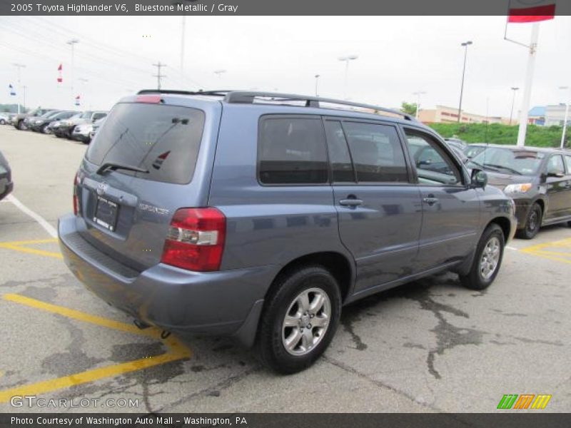 Bluestone Metallic / Gray 2005 Toyota Highlander V6
