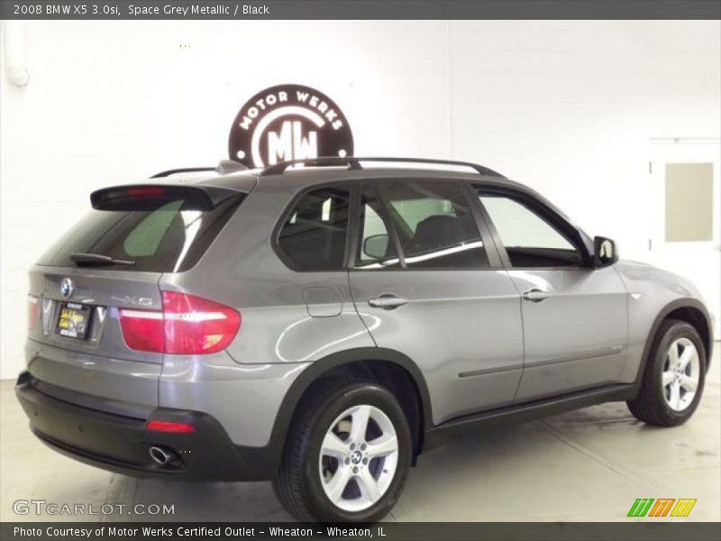 Space Grey Metallic / Black 2008 BMW X5 3.0si