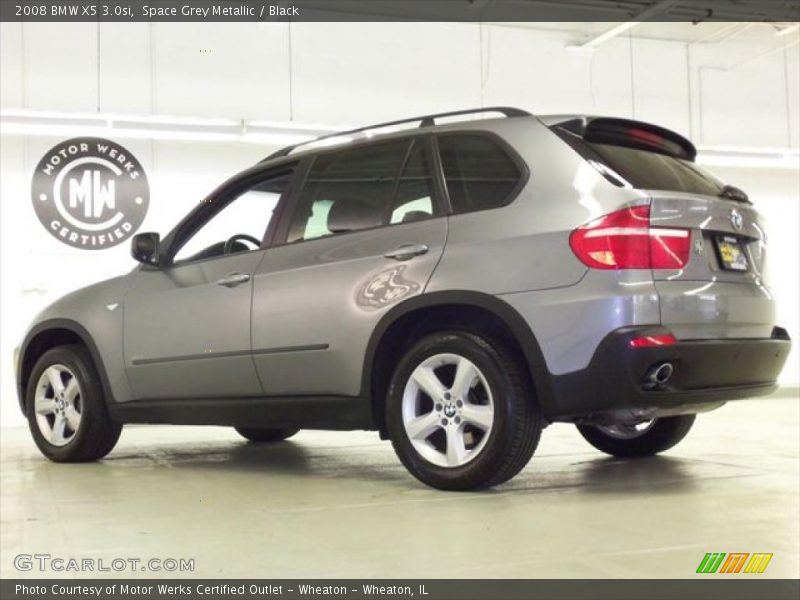 Space Grey Metallic / Black 2008 BMW X5 3.0si