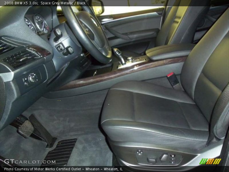 Space Grey Metallic / Black 2008 BMW X5 3.0si
