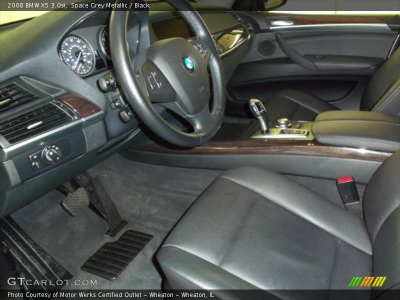 Space Grey Metallic / Black 2008 BMW X5 3.0si