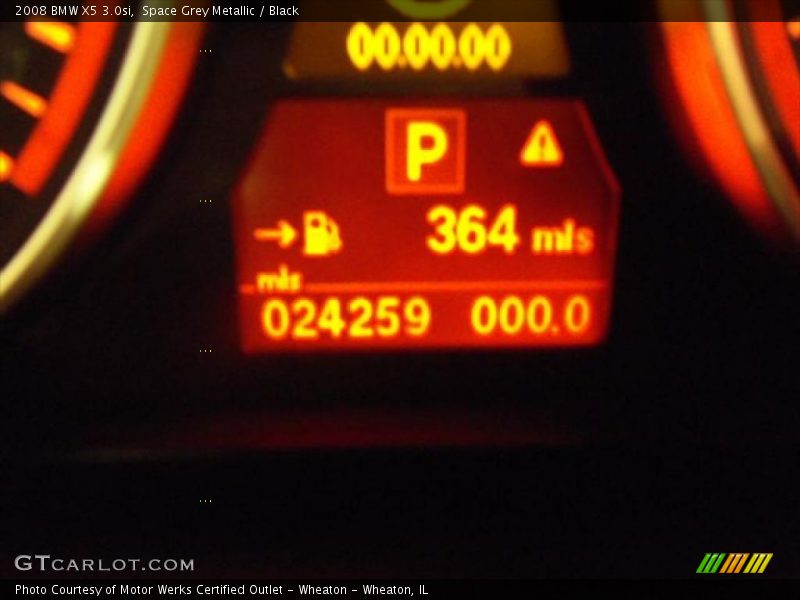 Space Grey Metallic / Black 2008 BMW X5 3.0si