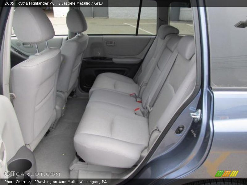 Bluestone Metallic / Gray 2005 Toyota Highlander V6