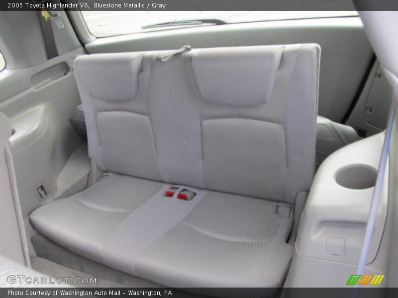 Bluestone Metallic / Gray 2005 Toyota Highlander V6