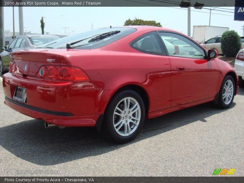  2006 RSX Sports Coupe Milano Red