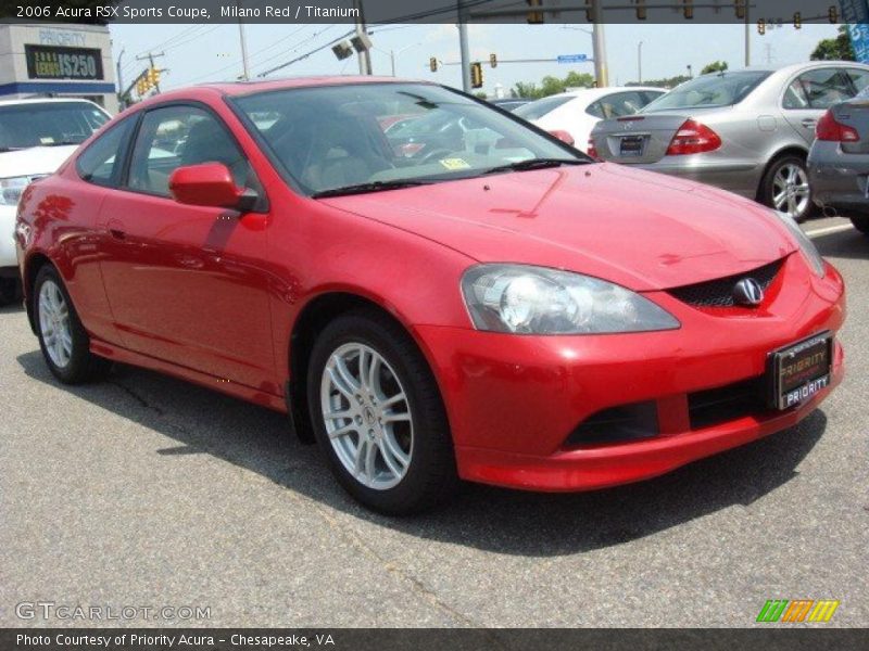 Front 3/4 View of 2006 RSX Sports Coupe