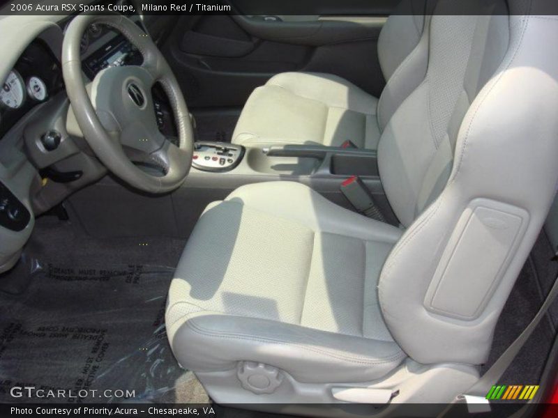  2006 RSX Sports Coupe Titanium Interior