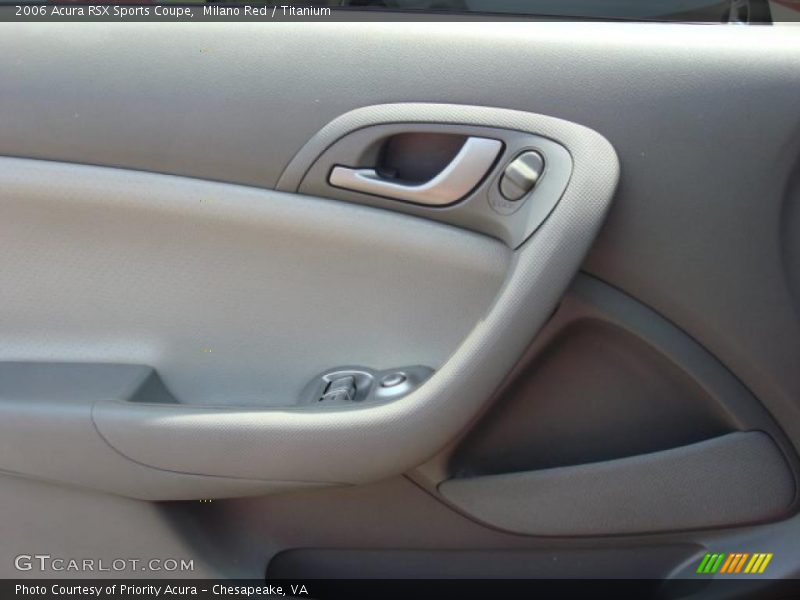 Milano Red / Titanium 2006 Acura RSX Sports Coupe