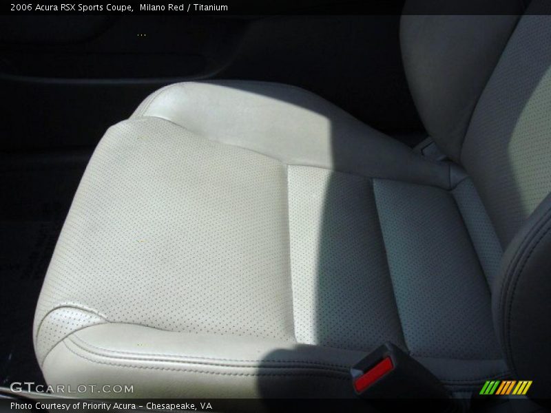 Milano Red / Titanium 2006 Acura RSX Sports Coupe