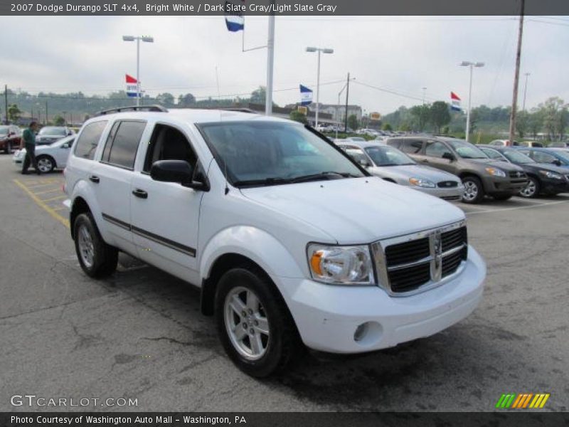 Bright White / Dark Slate Gray/Light Slate Gray 2007 Dodge Durango SLT 4x4