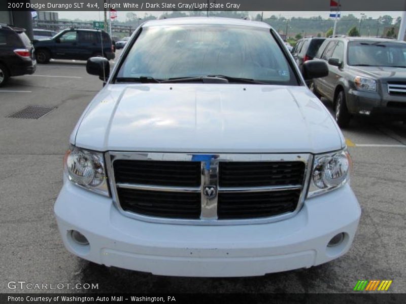 Bright White / Dark Slate Gray/Light Slate Gray 2007 Dodge Durango SLT 4x4