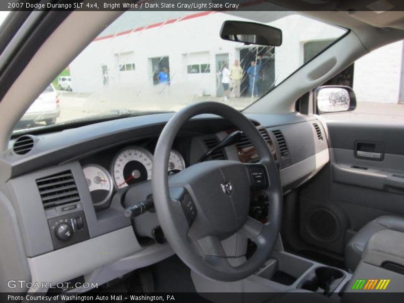 Bright White / Dark Slate Gray/Light Slate Gray 2007 Dodge Durango SLT 4x4