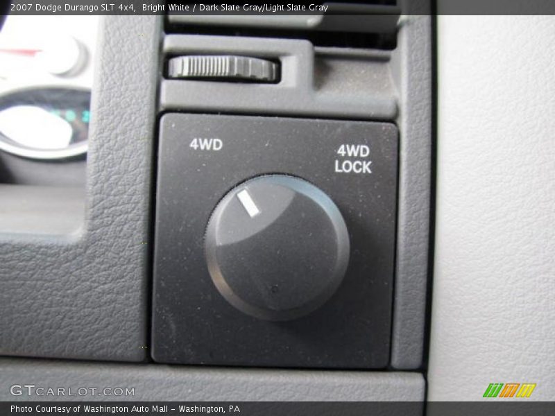 Bright White / Dark Slate Gray/Light Slate Gray 2007 Dodge Durango SLT 4x4