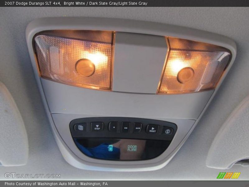 Bright White / Dark Slate Gray/Light Slate Gray 2007 Dodge Durango SLT 4x4