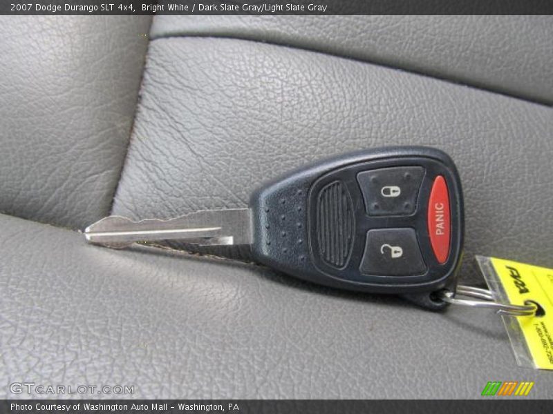 Bright White / Dark Slate Gray/Light Slate Gray 2007 Dodge Durango SLT 4x4