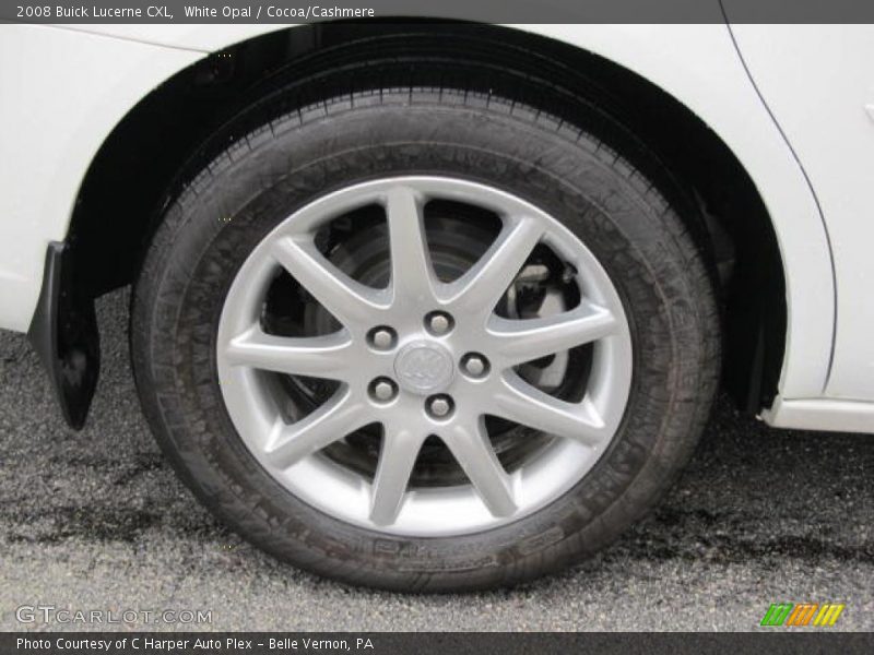 White Opal / Cocoa/Cashmere 2008 Buick Lucerne CXL