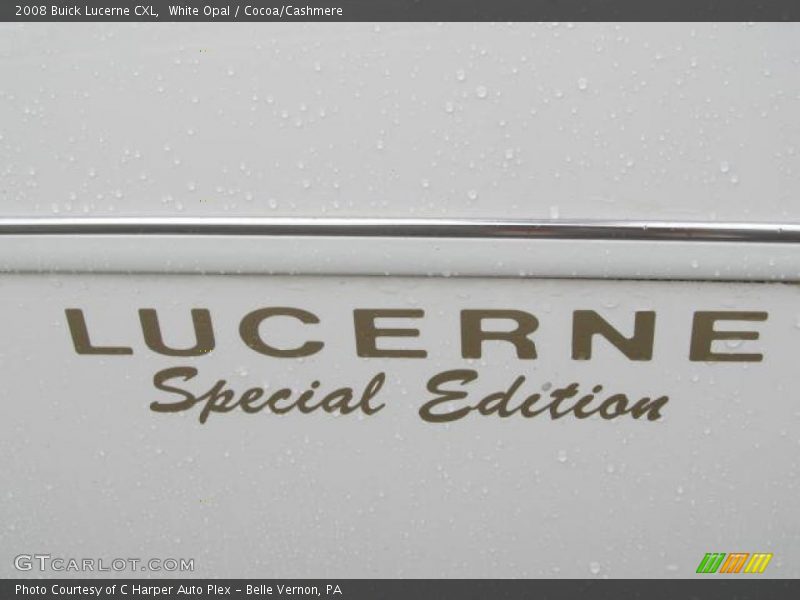 White Opal / Cocoa/Cashmere 2008 Buick Lucerne CXL
