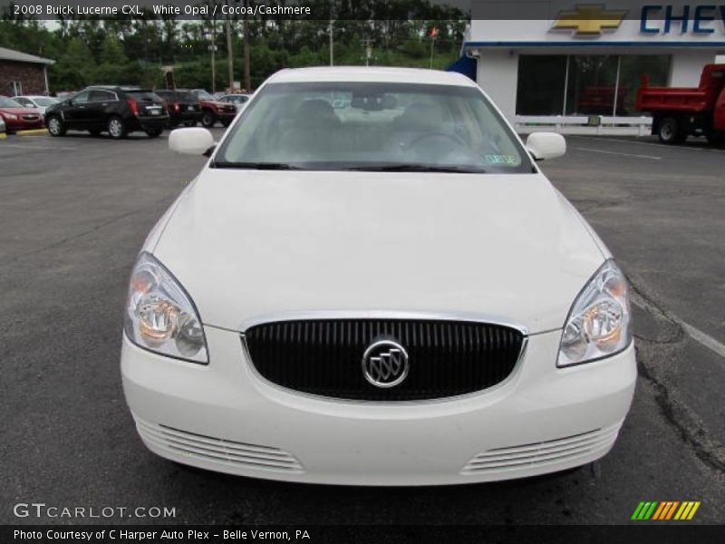 White Opal / Cocoa/Cashmere 2008 Buick Lucerne CXL
