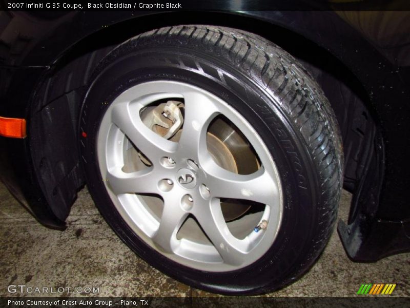 Black Obsidian / Graphite Black 2007 Infiniti G 35 Coupe