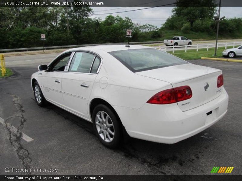 White Opal / Cocoa/Cashmere 2008 Buick Lucerne CXL