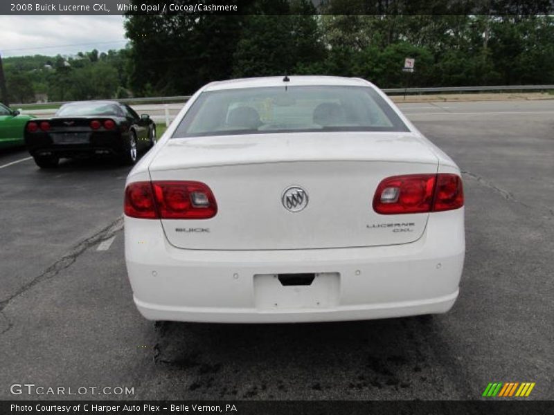 White Opal / Cocoa/Cashmere 2008 Buick Lucerne CXL