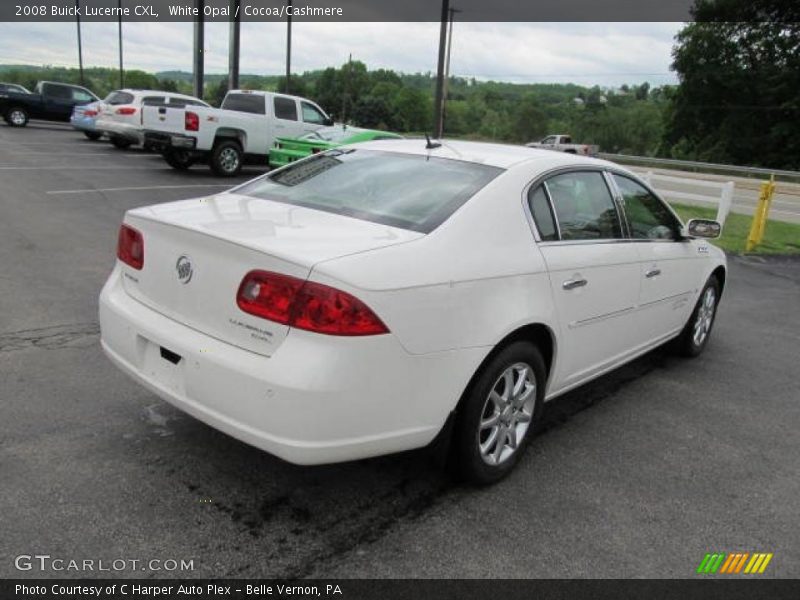 White Opal / Cocoa/Cashmere 2008 Buick Lucerne CXL