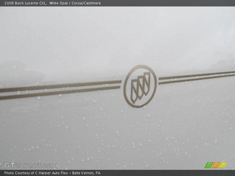 White Opal / Cocoa/Cashmere 2008 Buick Lucerne CXL