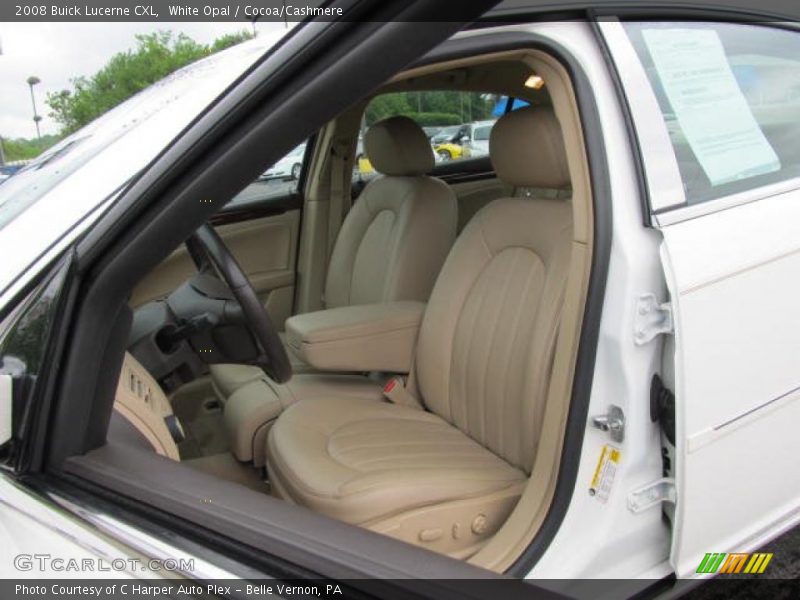 White Opal / Cocoa/Cashmere 2008 Buick Lucerne CXL