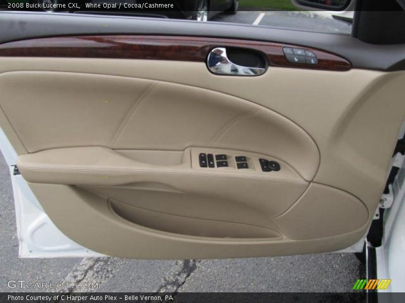 White Opal / Cocoa/Cashmere 2008 Buick Lucerne CXL