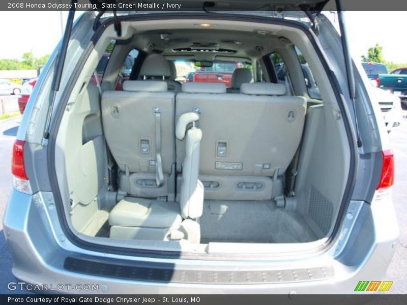 Slate Green Metallic / Ivory 2008 Honda Odyssey Touring