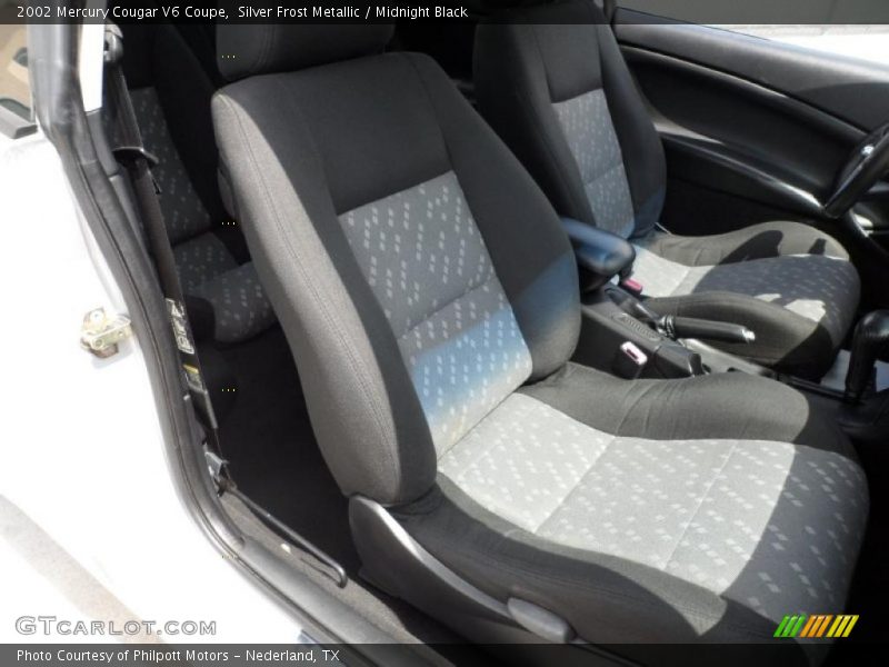  2002 Cougar V6 Coupe Midnight Black Interior