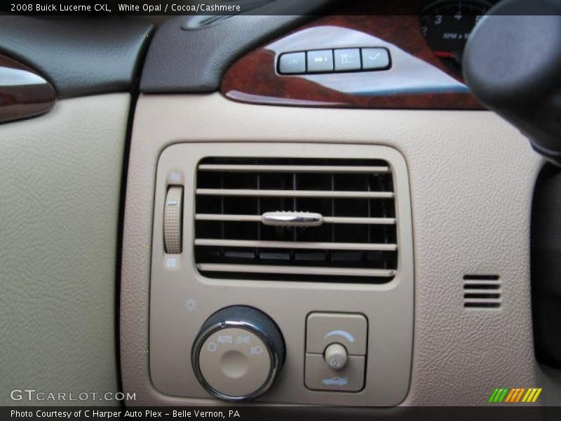 White Opal / Cocoa/Cashmere 2008 Buick Lucerne CXL