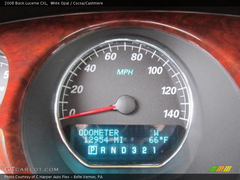 White Opal / Cocoa/Cashmere 2008 Buick Lucerne CXL