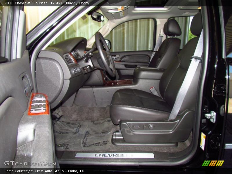  2010 Suburban LTZ 4x4 Ebony Interior