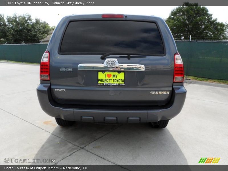Galactic Gray Mica / Stone 2007 Toyota 4Runner SR5
