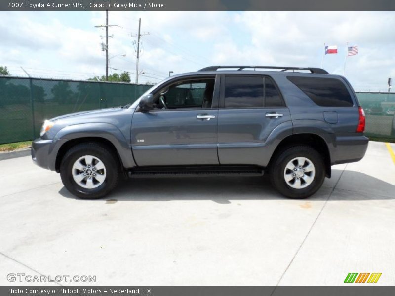 Galactic Gray Mica / Stone 2007 Toyota 4Runner SR5