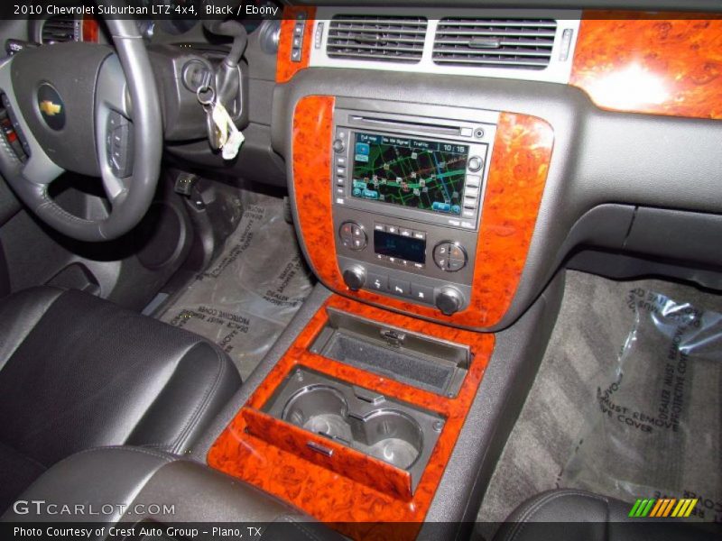 Controls of 2010 Suburban LTZ 4x4